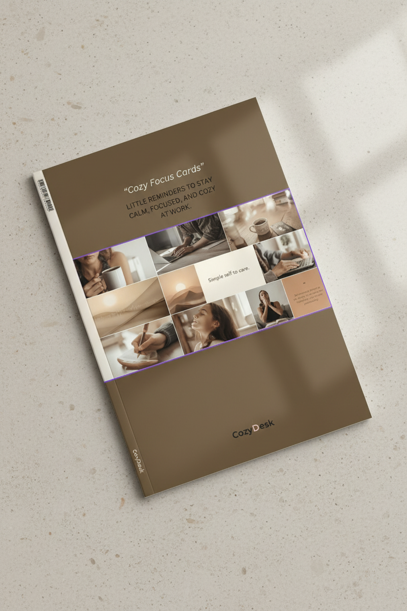 CozyDesk magazin - Cozy Focus Cards